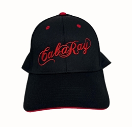 Black Embroidered CabaRay Trucker Cap 