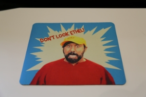Don't Look Ethel mousepad 