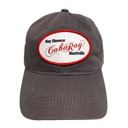 Gray CabaRay Nashville Patch Cap 