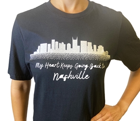 My Heart Keeps Going Back to Nashville Tee Ray Stevens, Lyrics, T-Shirt