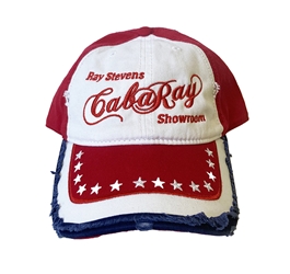 Ray Stevens CabaRay Stars & Stripes Cap 