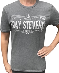 Ray Stevens Charcoal Comedy Tee Ray Stevens, Comedy T-Shirt, T-Shirt