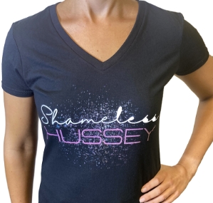 Shameless Hussey Ladies Tee Ray Stevens, Lyrics, T-Shirt